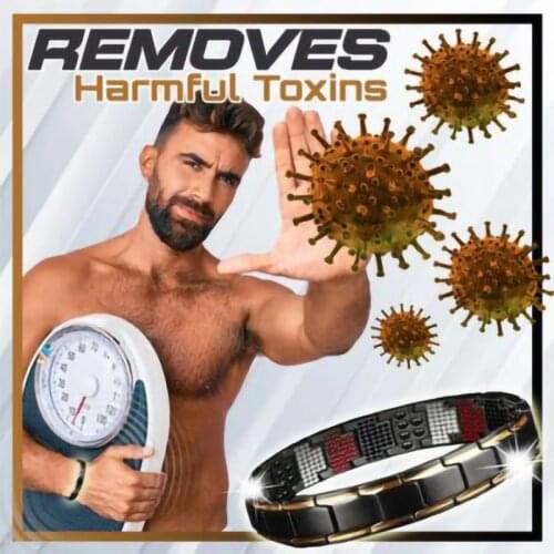 2021 Fashion Magnetic Therapy Fit Plus Bracelet Stainless Steel ForMen Women Bracelets Improves Metabolism And Blood Circulation