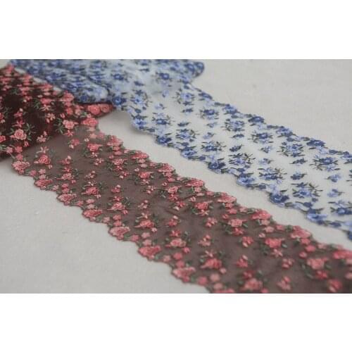 2Yards Exquisite Embroidered Flower Lace Trim High Quality Lace Fabric DIY Craft&Sewing Dress Clothing Accessories