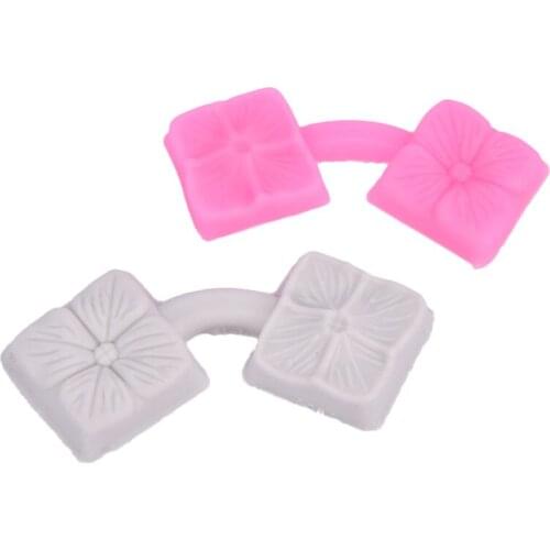 3D Five Petals Flower Mold Fondant Cake Decorating Tools Chocolate Baking Mould