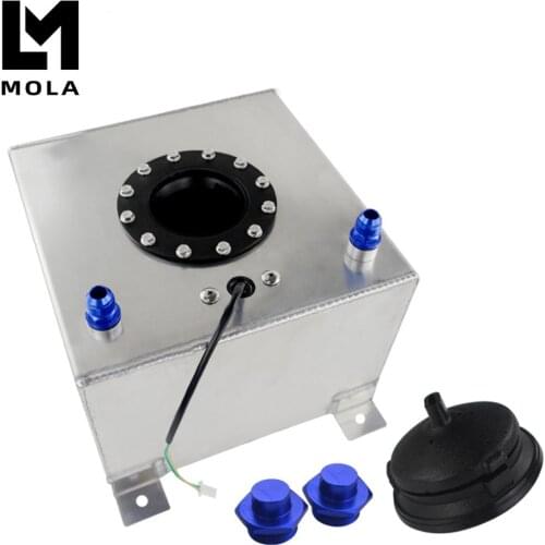 20L Aluminum Fuel Surge Tank With / Without Sensor Fuel Cell 20L With Cap/ Foam Inside TK39/14