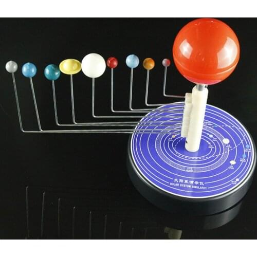 Large Size Astronomical Instrument Luminous Ball DIY Assembly Science Experimental Nine Planets Solar System Model Toys for Kids