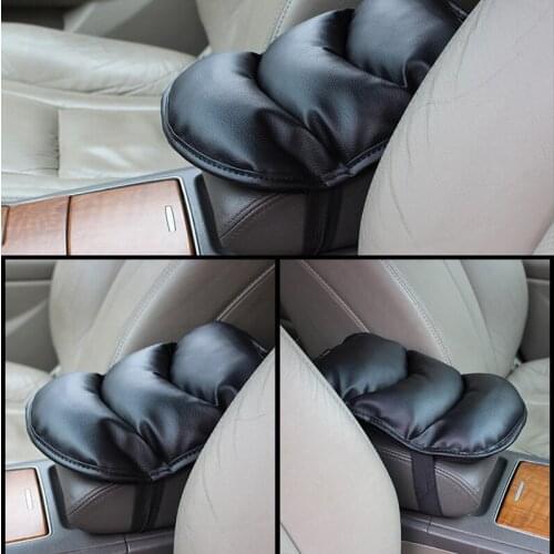 Car Armrests Cover Arm Rest Seat Box Pad Protective Case Soft PU Mats for Nissan Teana X-Trail Qashqai Livina Sylphy Tiida Sunny