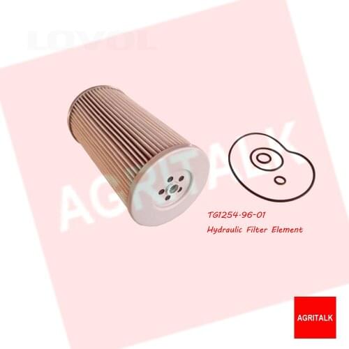Hydraulic oil suction filter element for Weichai Lovol tractor , part number: TG1254.96-1