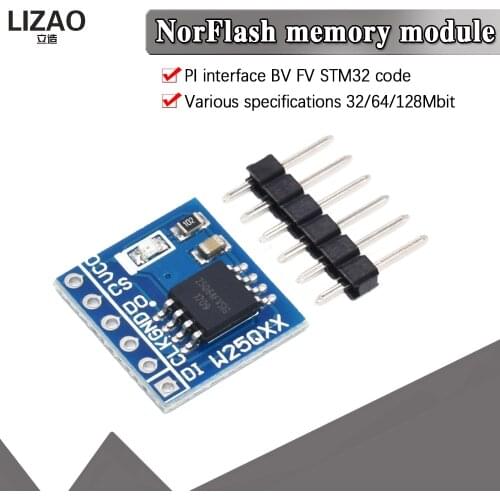 W25Q32 32Mbit / W25Q64 64Mbit / W25Q128 128Mbit 8MByte FLASH storage Module SPI Interface BV FV