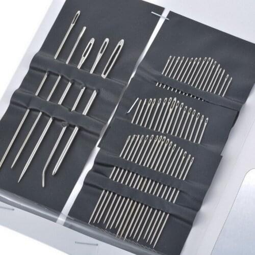 Hot Stainless Steel Sewing Needles Sewing Pins Set for Home DIY Crafts Household Different Sizes Suitable for Handmade
