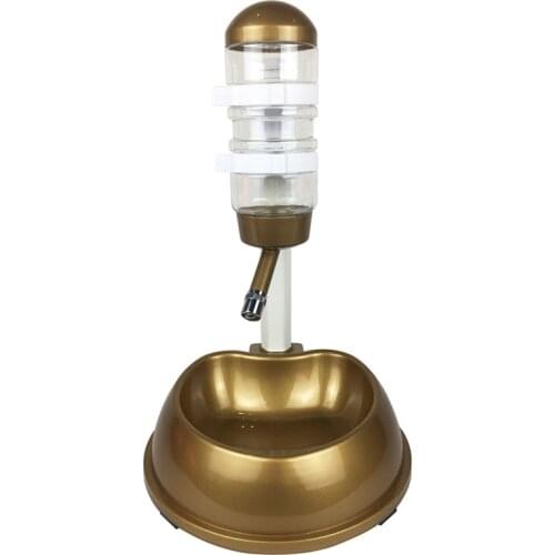 Quality Automatic Pet Drinker Dog Bowls Water Bottles Universal Dog Drinker Feeder Liftable Bowl Dispenser Bowl Puppy Pet Prod