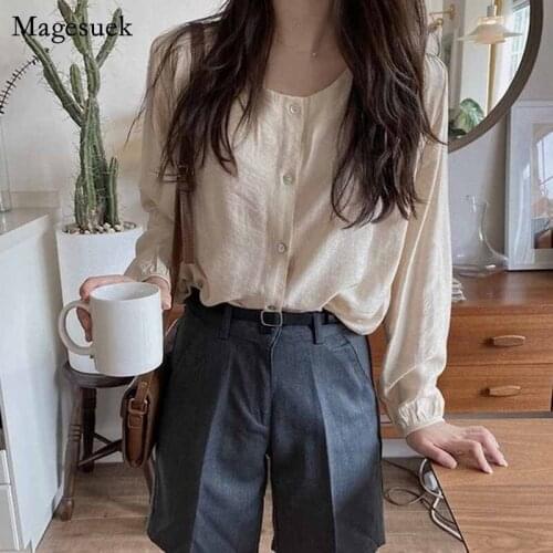 Magesuek Yellow Blouses