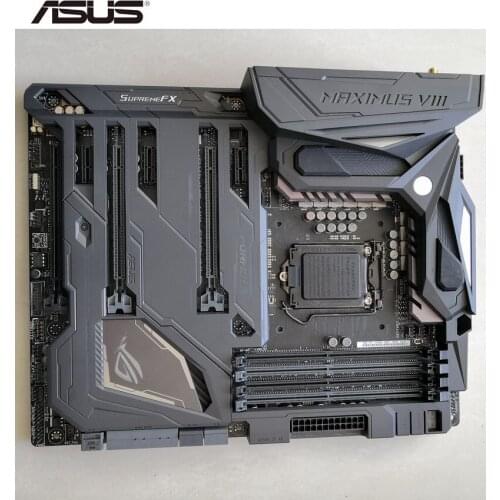 Used ASUS ROG MAXIMUS VIII FORMULA M8F motherboard for LGA 1151 DDR4 USB3.0 USB3.1 U.2 64G Desktop motherboard