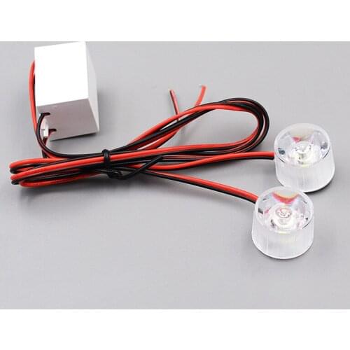 Motorcycle modified parts general electric car decorative lights super bright led brake tail light warning light 12V85V