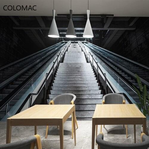 Colomac Custom Industrial Style Wallpaper 3d Extension Visual Space Living Room Background Mural Home Decor Modern Drop Shopping