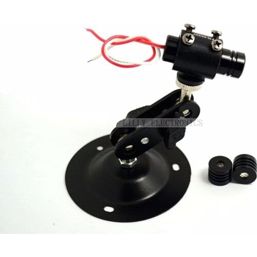 Q-BAIHE Adjusted Violet Diode Lasers 405nm 50mw Dot/Line/Cross Module 14*45cm w/ Heatsink