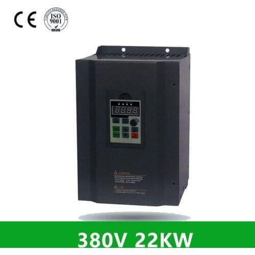 VFD AC 380V 22KW Variable Frequency Drive 3 Phase Speed Controller Inverter Motor VFD Inverter Frequency Converter
