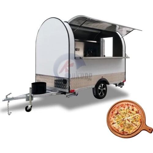 UKUNG food truck mobile food trailer for pizza