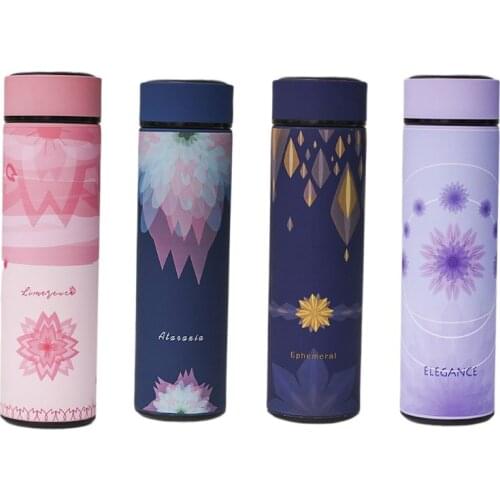Vacuum Insulated Stainless Steel Tea Bottle Water Mug Cup Portable Thermos E15B
