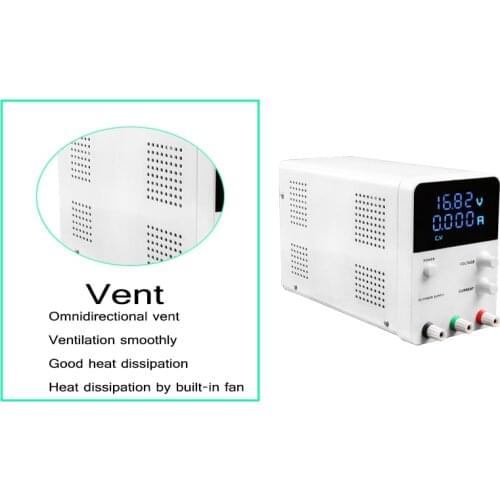 Wanptek GPS605D Switch DC Power Supply Digital Display Adjustable Laboratory Power Source 60V 5A 30V 10A Mini Small