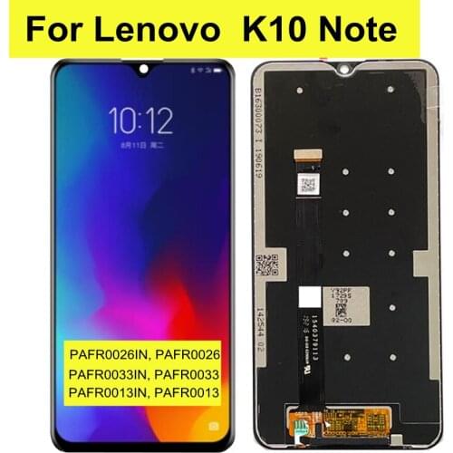 6.3" For Lenovo K10 Note LCD Display Screen Touch Panel Glass Sensor Digitizer Assembly For Lenovo K10 NOTE lcd