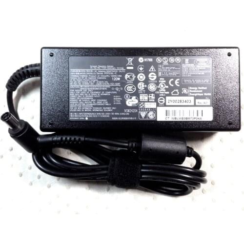18.5v 6.5a 120W AC Adapter Power Supply Charger fit for HP DV6 DV7 HDX