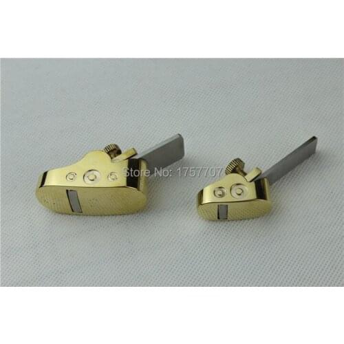 2 pcs various sizes Mini Brass planes New Style Violin making tools