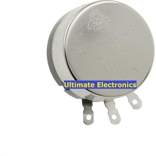 2PCS RV30 RV30YN20S 5K 2K 1K 500K 100K 50K 1M 200K 20K 500R 10K Adjustable Resistors TOCOS Single Turn Carbon Film Potentiometer