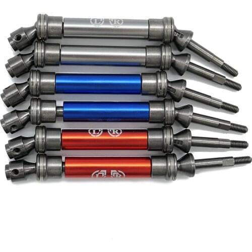 2x #45 steel rear CVD drive shaft left and right for rc hobby car 1/10 Traxxas Truck hopup parts upgraded parts