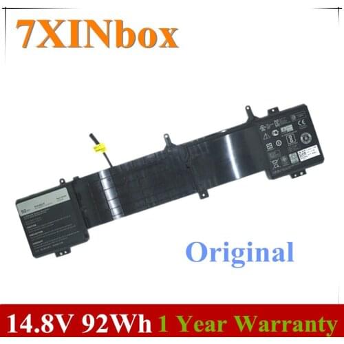 7XINbox 14.8V 92wh Original 6JHDV YKWXX 5046J Laptop Battery For Dell Alienware 17 R2 R3 Laptop batteria Tablet 8 Cells