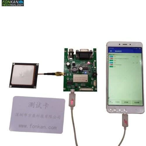 860-960MHz Full Frequency DIY Integrated TTL/USB/UART UHF RFID Reader Writer Test Board for Android/Arduino/Raspberry