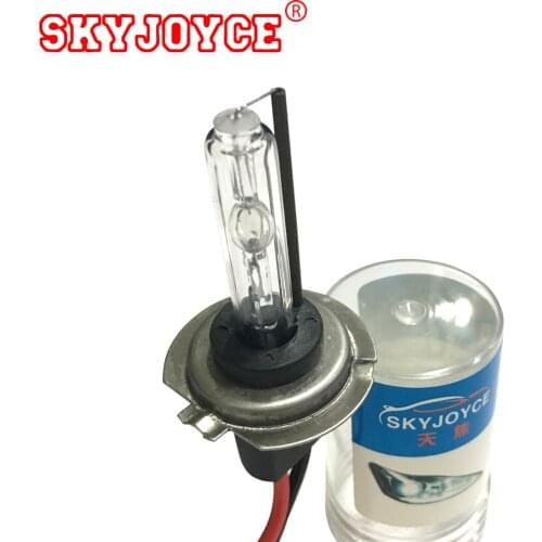 SKYJOYCE light H7C hid auto headlight 35W 12V H7C metal holder base shorter tube hid bulb H7C car styling accessories H7C hid