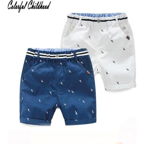 Colorful Childhood Shorts For Boys