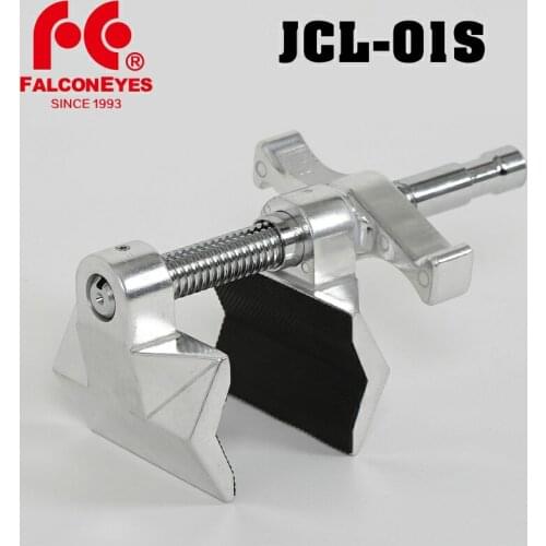 Falcon Eyes JCL-01S 15-60mm Heavy Metal C Type Clamp U Clip Bracket for Photo Studio Light Stand Camera Flash Accessories