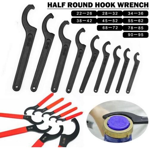 Wrench Spanner Tool Adjuster Motorcycle Bike Absorber Shock Spanner Pre Load Hook C Spanner Tool Set Universal Hand Tool
