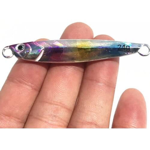 Hot Sale 1 Pieces6.5cm24g Metal Lure Fishing Spoon Freshwater Fishing Hard LureSliceJigBait Spoon Fishing Tackle Metal Jigging
