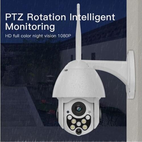 1080P PTZ 4X Digital Zoom IP Camera Outdoor Speed Dome Wireless Security Camera P2P Cloud CCTV Home Security Wifi Camera