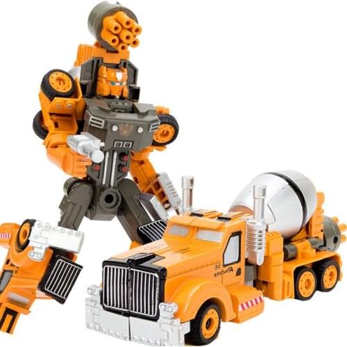 Cool Devastator Transformation Toys Robot Engineering Diecast Truck 5 in 1 Action Figures Classic Toys Alloy Boy Toys kids Gift