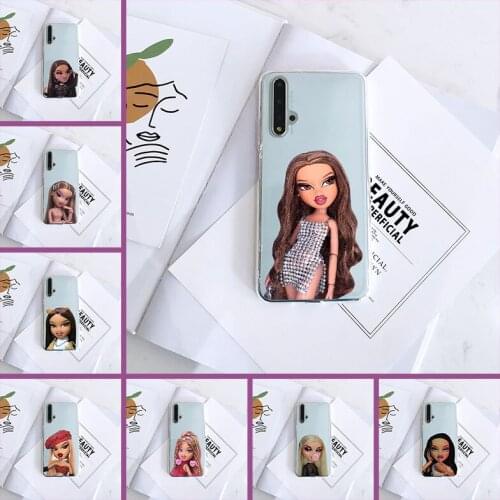 Barbie Doll Cute Girl Kawaii Phone Case For Huawei Honor V20 8S 8A Pro Back Cover For Huawei Honor 10i 20i 20 Lite Pro Case