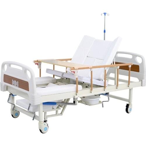 Manual turnover nursing bed multifunctional nursing bed for paralytic patients in medical sickbeds