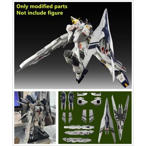 SJL model 003 FA Armor modified suit for Bandai 1/100 MG Rx-93 Nu V Gundam ver ka DS009