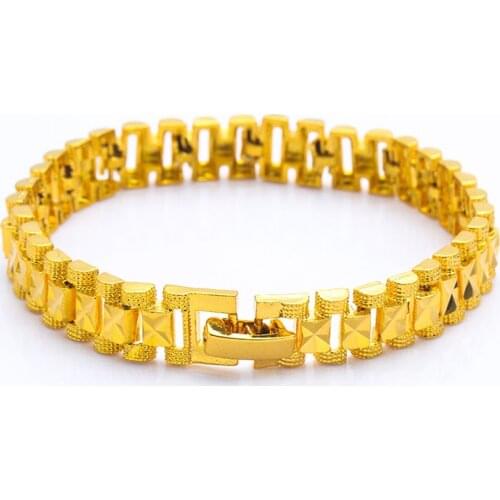 Mens Bracelet homme Wholesale braclet 2021 Male Gold Silver Color Star Hand Chain Bracelets For Men Jewelry pulsera hombre