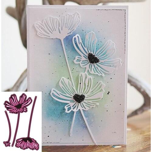 New Lotus flower Metal cutting Die scrapbook Decoration embossed Photo album Decoration Card making DIY Handicrafts