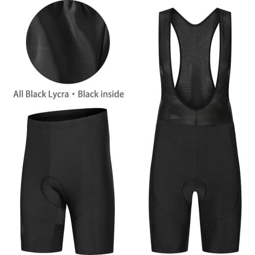 Whole Black Cycling Shorts Men 20D GEL High Elastic Cycling Short Women GEL Padded