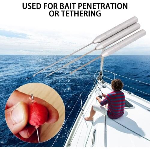 Fishing Accessories 3PCS Fishing Bait Tool Set Fishing Rigging Lake Sea Fishing Lure Bait Pin Set Splicin Fishing Lure Hook