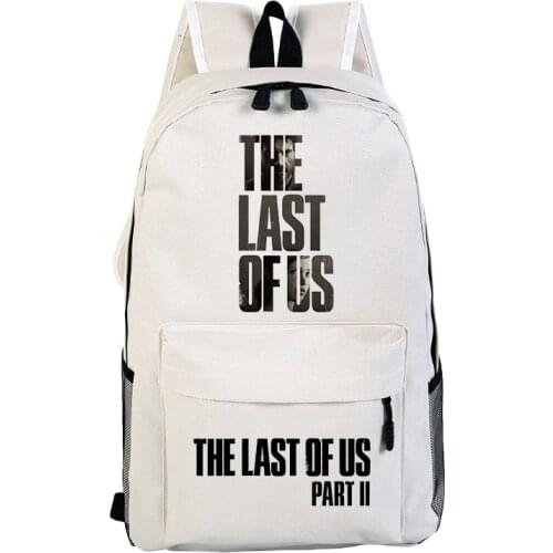 Mochila School Bags for Boys The Last of Us II Black Backpack Women Travel Bagpack Rugzak Plecak Back To School Backpacks Laptop