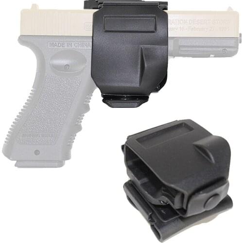Airsoft Pistol Belt Holster Clip for Glock 17 19 22 23 Gun Holster Right Hand Tactical Lights Bearing Gun Case Hunting Accessory