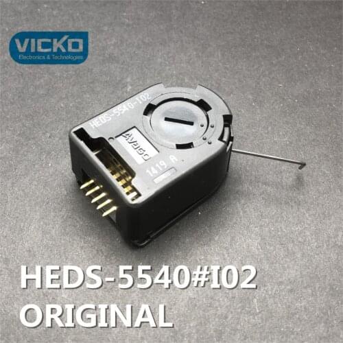 [VK] original HEDS-5540#I02 HEDS-5540 I02 Encoders 3 Channel 512 CPR 3mm Metal CW
