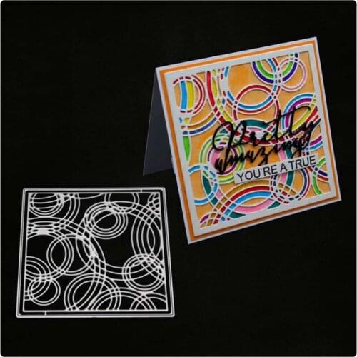 1712 Background Cut Scrapbook Metal Cutting Dies For Scrapbooking Stencils DIY Album Cards Decoration Embossing Folder Die Cuts