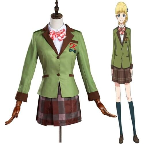 Anime Tada Never Falls In Love Cosplay Costume Teresa Wagner Cosplay Costume School Uniform Halloween Tada Kun Wa Koi Wo Shinai