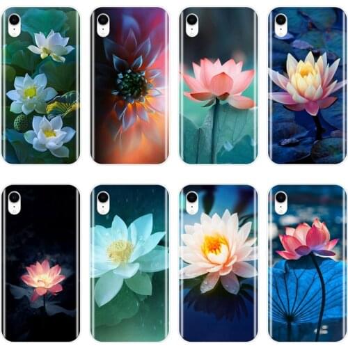 Back Cover For Apple iPhone 6 S 6S 7 8 X XR XS Max Soft Silicone Pink Flower Floral Pretty Phone Case For iPhone 6 S 6S 7 8 Plus
