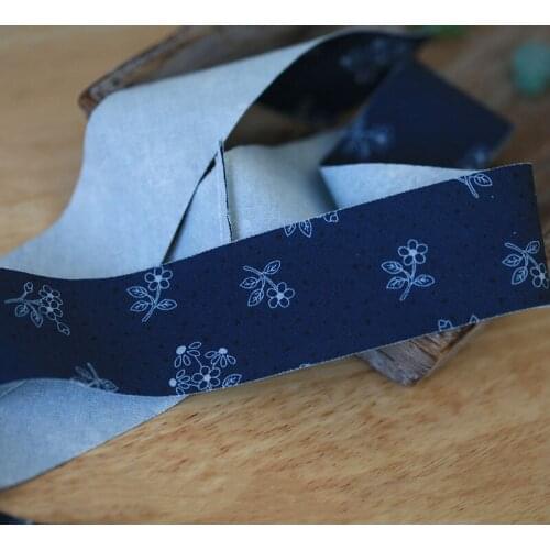 Dailylike Cotton Ribbons Cotton Strips Fabric Ribbon Patchwork Textile for Wrapping Fabric Edges Sewing Fabric DIY Gift Wrapping