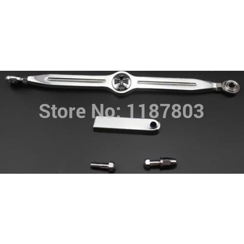 For Harley Chrome Cross Shift Linkage Link Arm Custom Road Glide Softail Rocker C Ultra Classic FLHTC FLSTF FXSTB Ultra FLTRU
