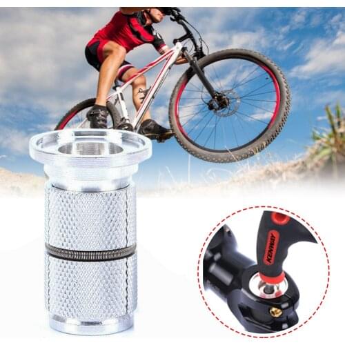 Road Bike Bicycle Fork Steerer 1-1/8" (28.6mm) Headset Stem Top Cap Carbon Compression Plug Star Nut Adjuster Expansion Bolt