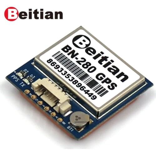 BEITIAN, G-MOUSE, UART TTL level, GNSS GLONASS GPS module, 9600bps, 1Hz, 5.0V, 4M FLASH, BN-280